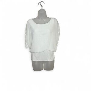 Joseph A. Flowy White Women's Top